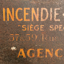 Load image into Gallery viewer, Vintage French sign