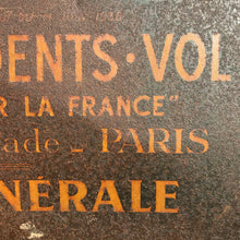 Load image into Gallery viewer, Vintage French sign