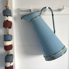 Load image into Gallery viewer, Large vintage French enamel pitcher