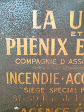 Load image into Gallery viewer, Vintage French sign