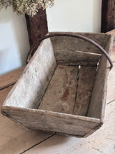 Load image into Gallery viewer, Rustic grape picker’s trug
