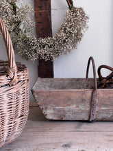 Load image into Gallery viewer, Rustic grape picker’s trug
