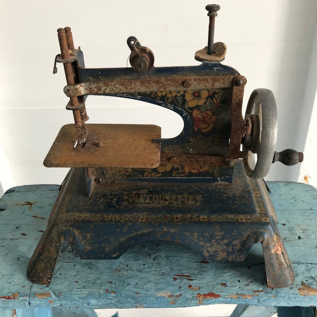 French toy sewing machine