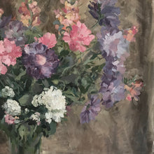 Load image into Gallery viewer, Vintage floral canvas
