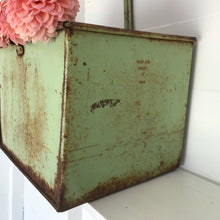Load image into Gallery viewer, Glorious metal caddy/ trug
