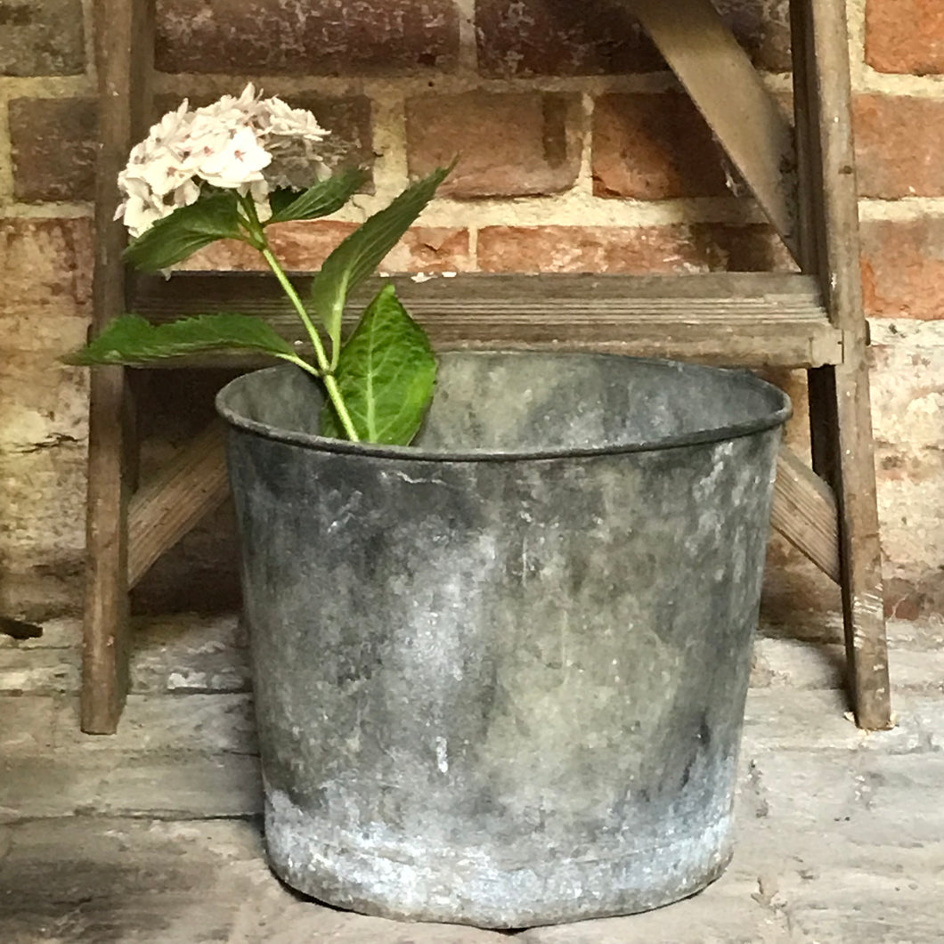 Vintage florist's bucket #2